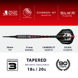 Harrows Ryan Searle Darts - Welche Spitze - 90% Tungsten - Serie 3