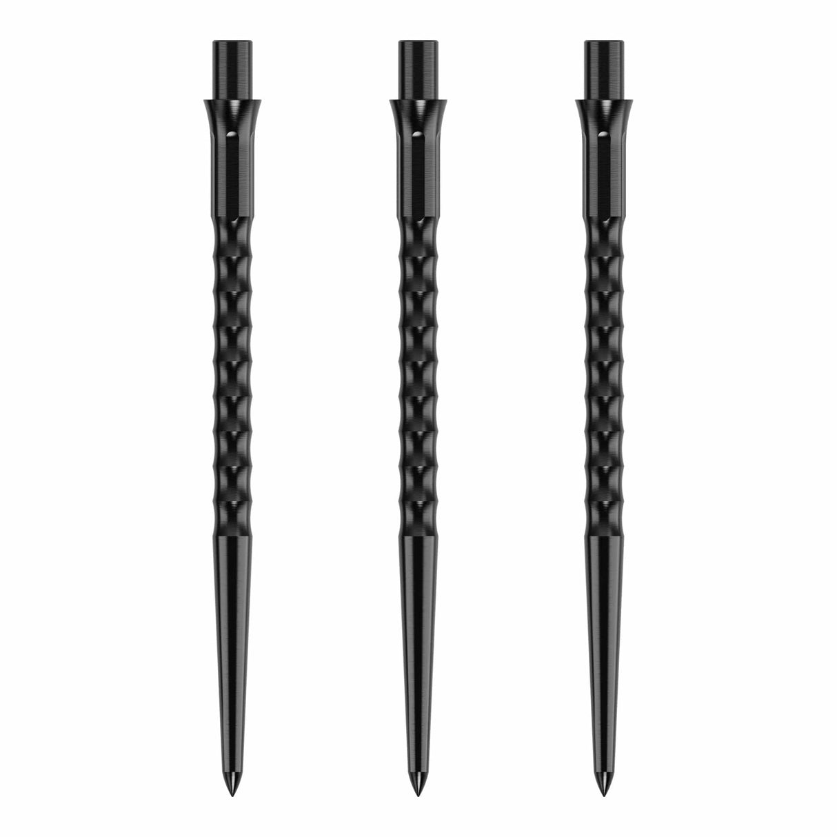 Caliburn Evo Dart Points - Ripple - No Lip - Black