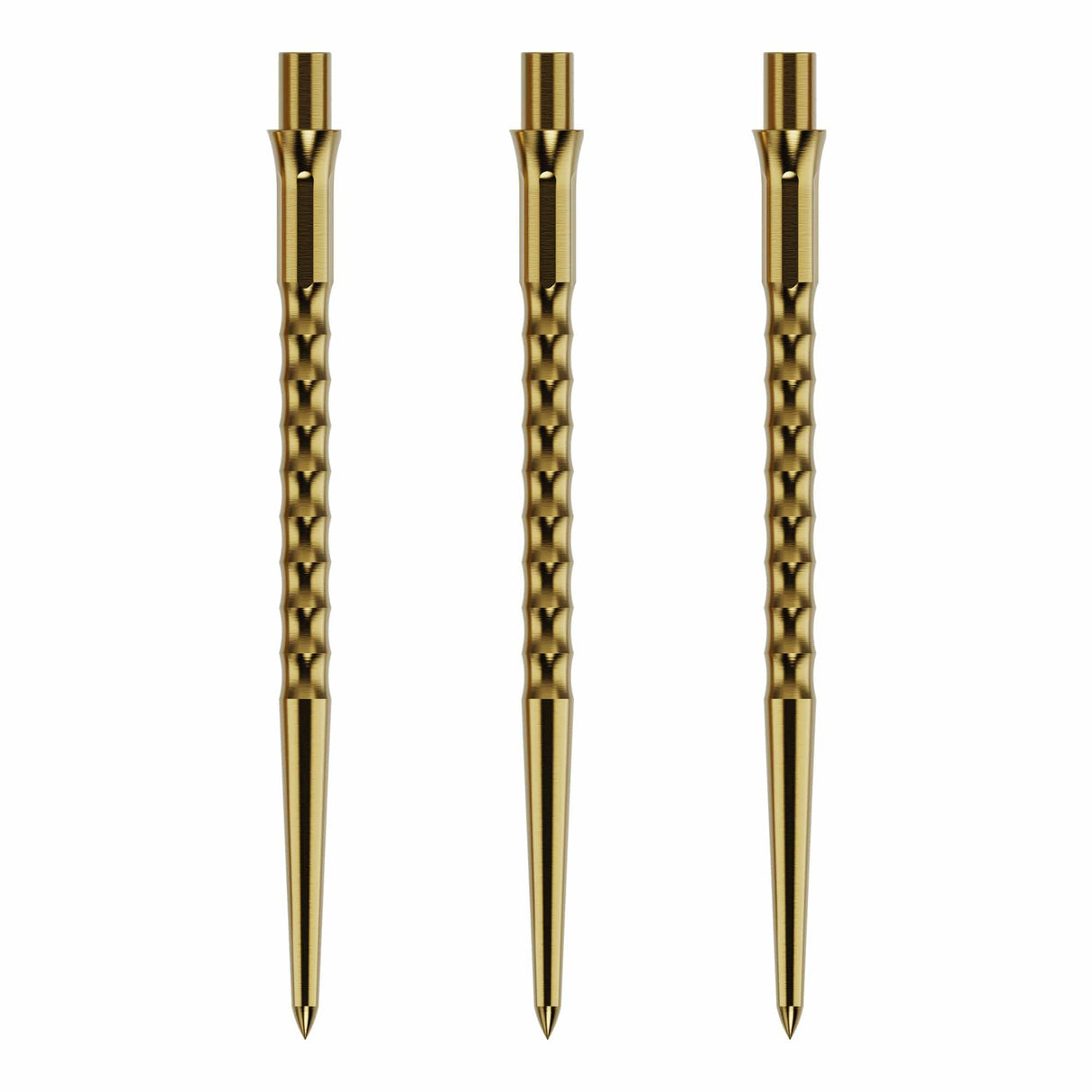 Caliburn Evo Dart Points - Ripple - No Lip - Gold