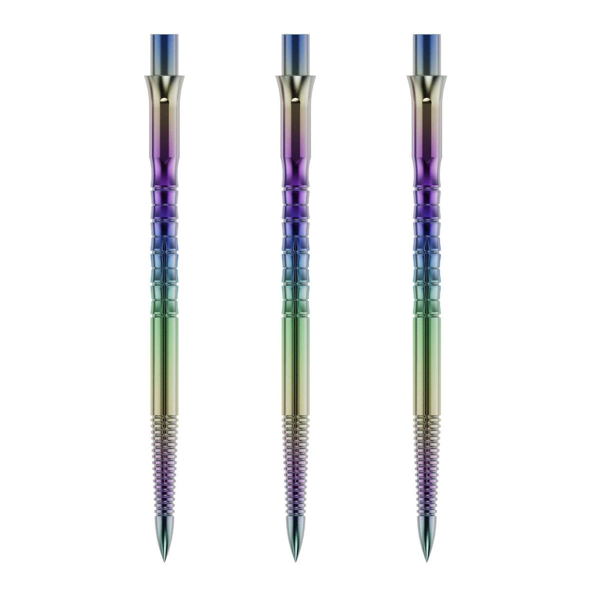 Caliburn Evo Dart Points - Bamboo - Rainbow