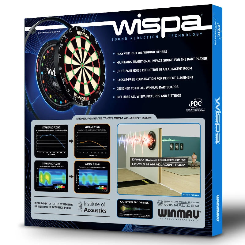 Winmau Wispa - Geräuschreduzierungssystem