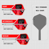 Target K-Flex Dart Flights - Press Start