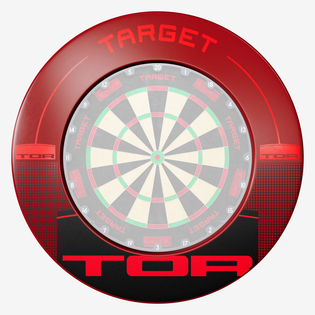 Target Tor Dartboard Surround - Rot