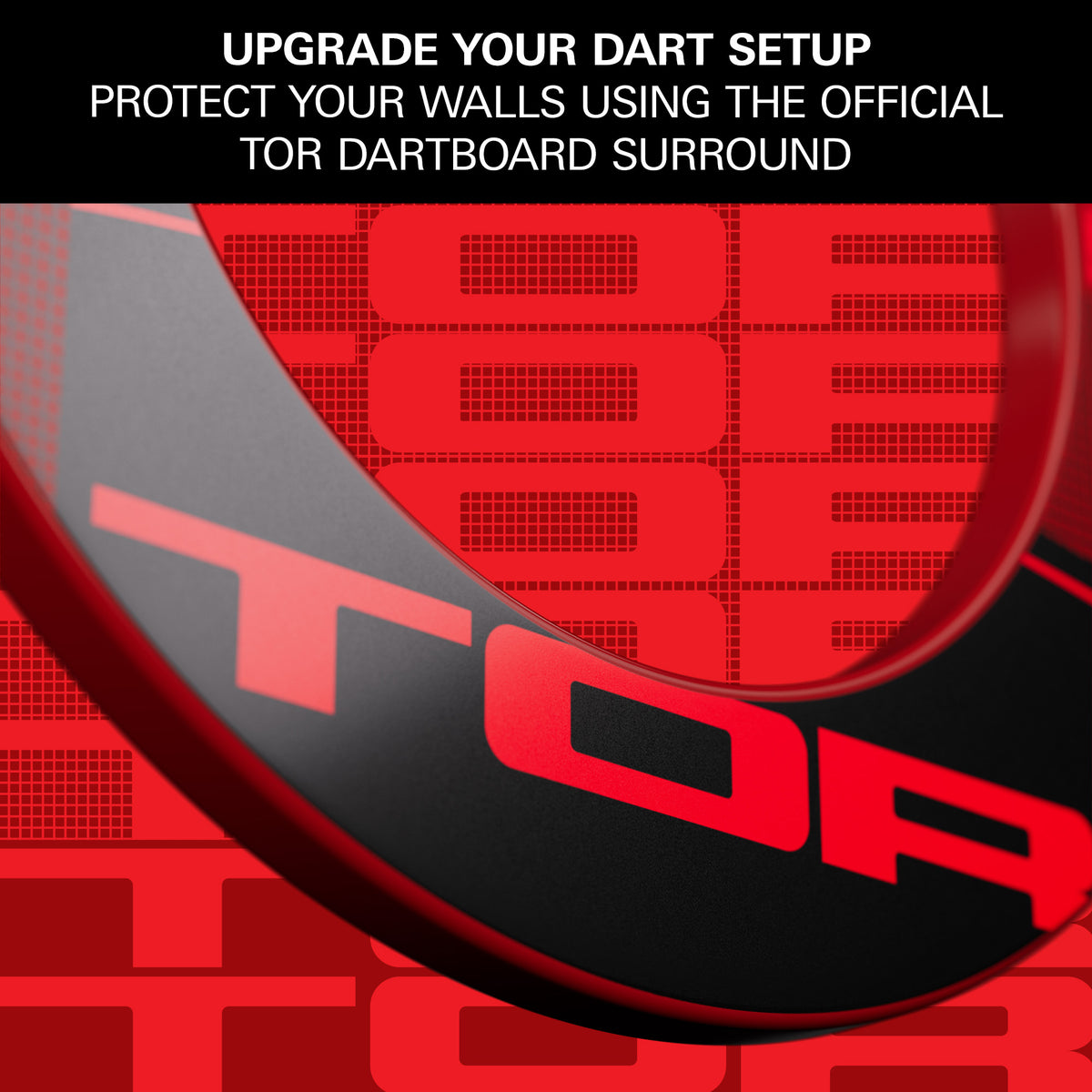 Target Tor Dartboard Surround - Rot