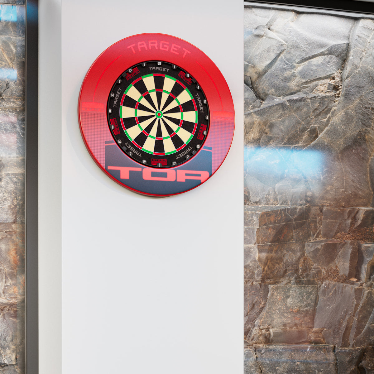 Target Tor Dartboard Surround - Rot