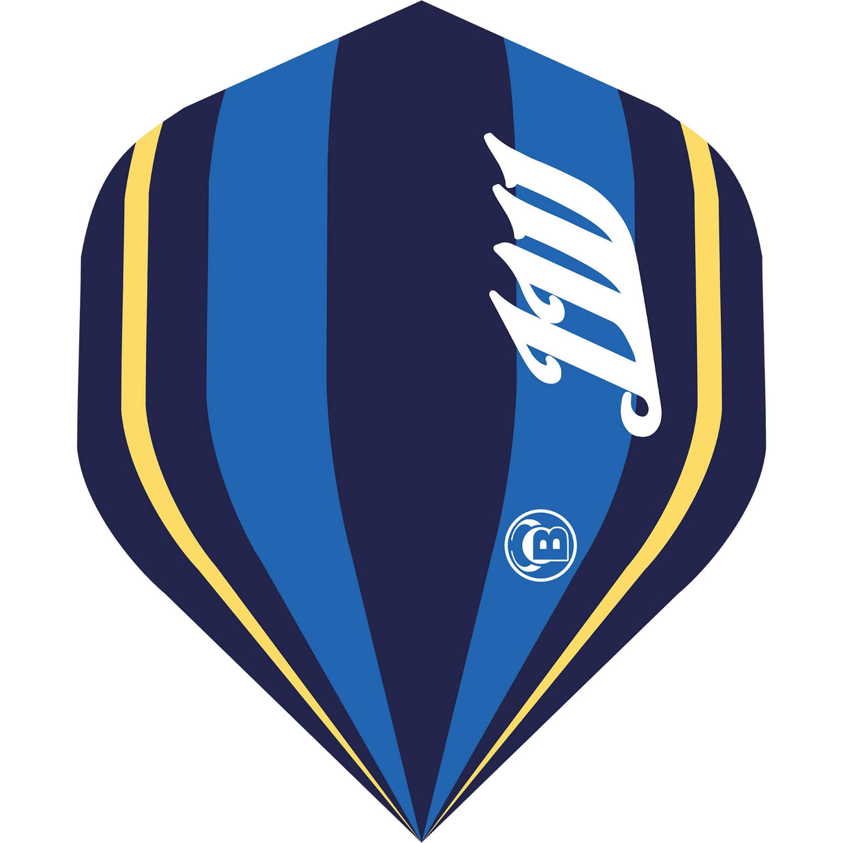 BULL'S Metrixx Dart Flights - 150 Mikron - Standard No2 - Leon Weber