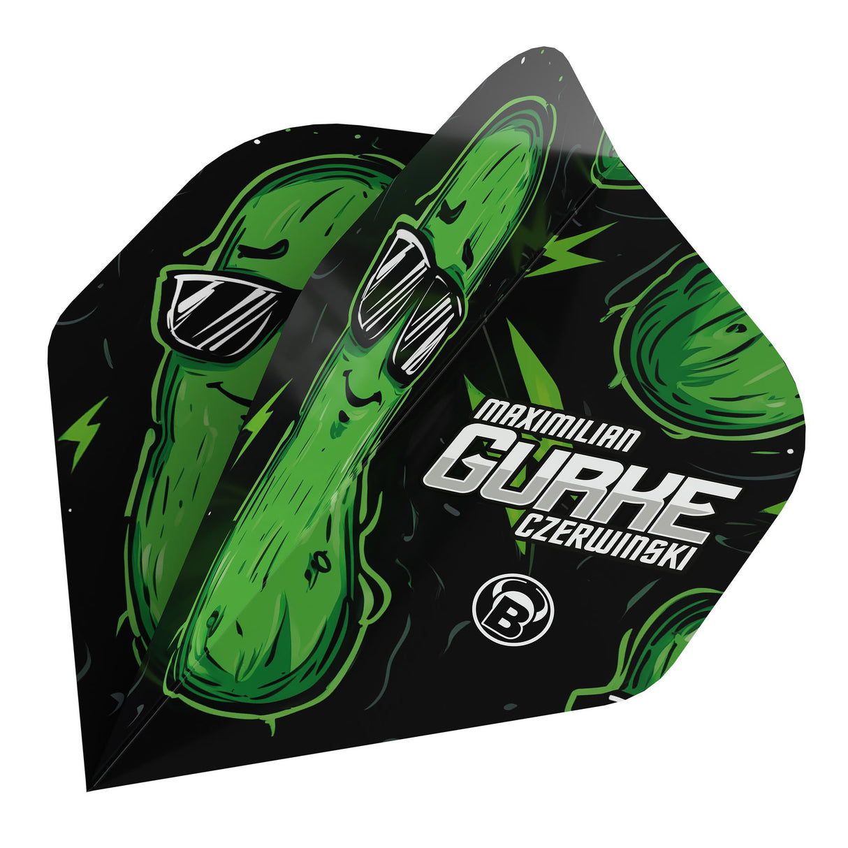 BULL'S Metrixx Dart Flights - 150 Mikron - Standard No2 - Max Czerwinski