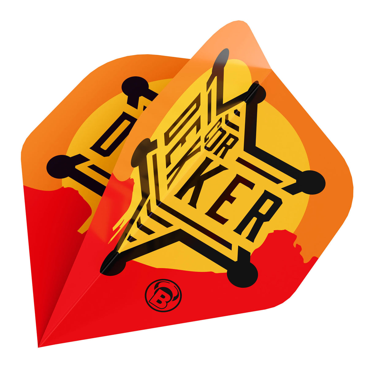 BULL'S Metrixx Dart Flights - 150 Mikron - Standard No2 - Cor Dekker