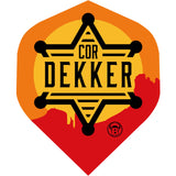 BULL'S Metrixx Dart Flights - 150 Mikron - Standard No2 - Cor Dekker