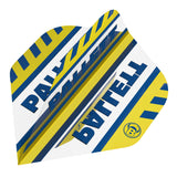 BULL'S Powerflite Dart Flights - 100 Mikron - Standard No2 - David Pallett