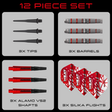 Harrows Damon Heta Darts - Welche Spitze - 90% Tungsten - Serie 4
