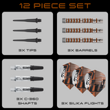 Harrows Luke Woodhouse Darts - Welche Spitze - 90% Tungsten - Serie 3