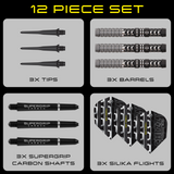 Harrows Dave Chisnall Darts - Welche Spitze - 90% Tungsten - Serie 4