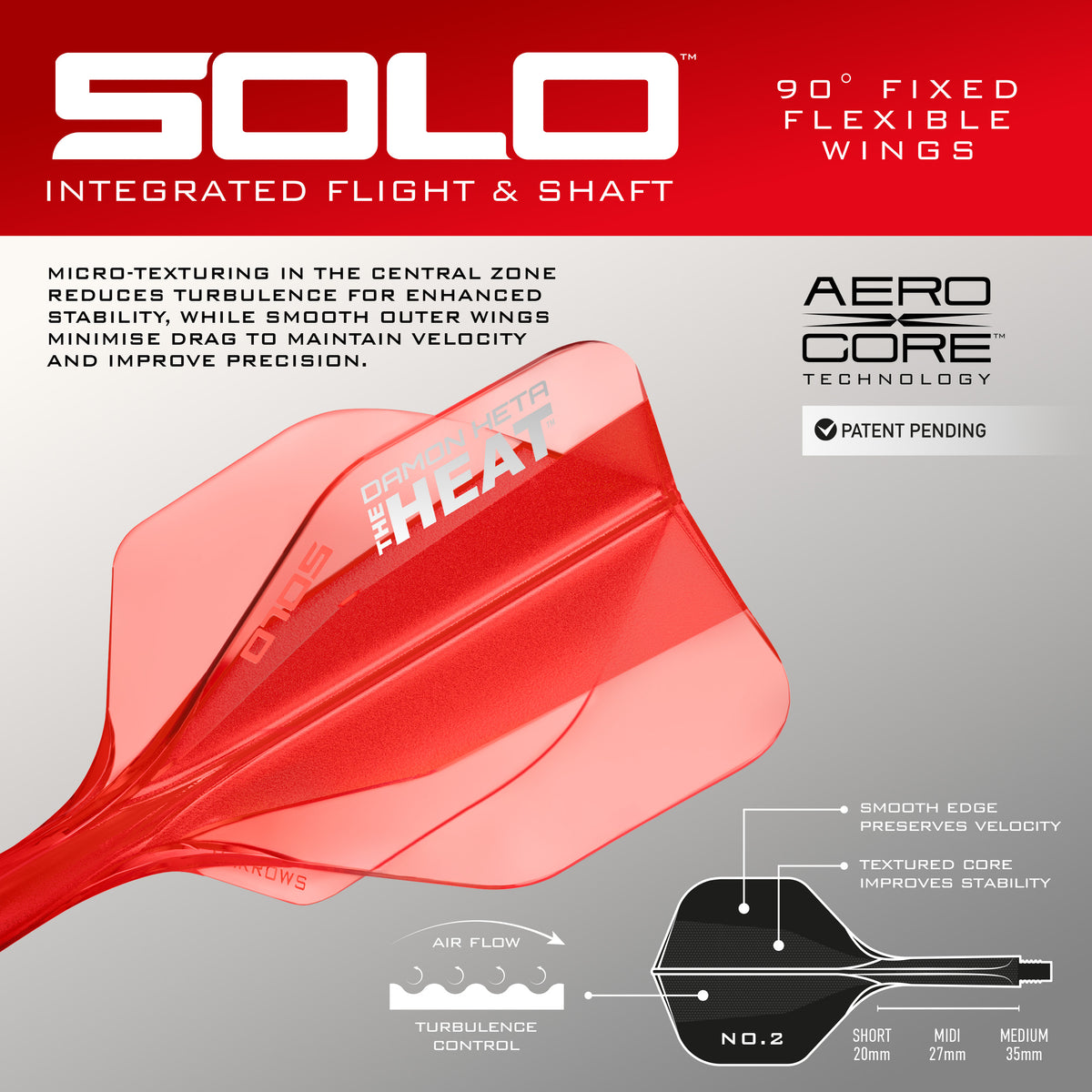 Harrows Damon Heta Darts - Welche Spitze - 90% Tungsten - Geo