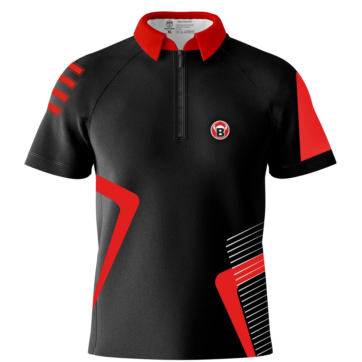 BULL'S Basic Dart Shirt - Rot