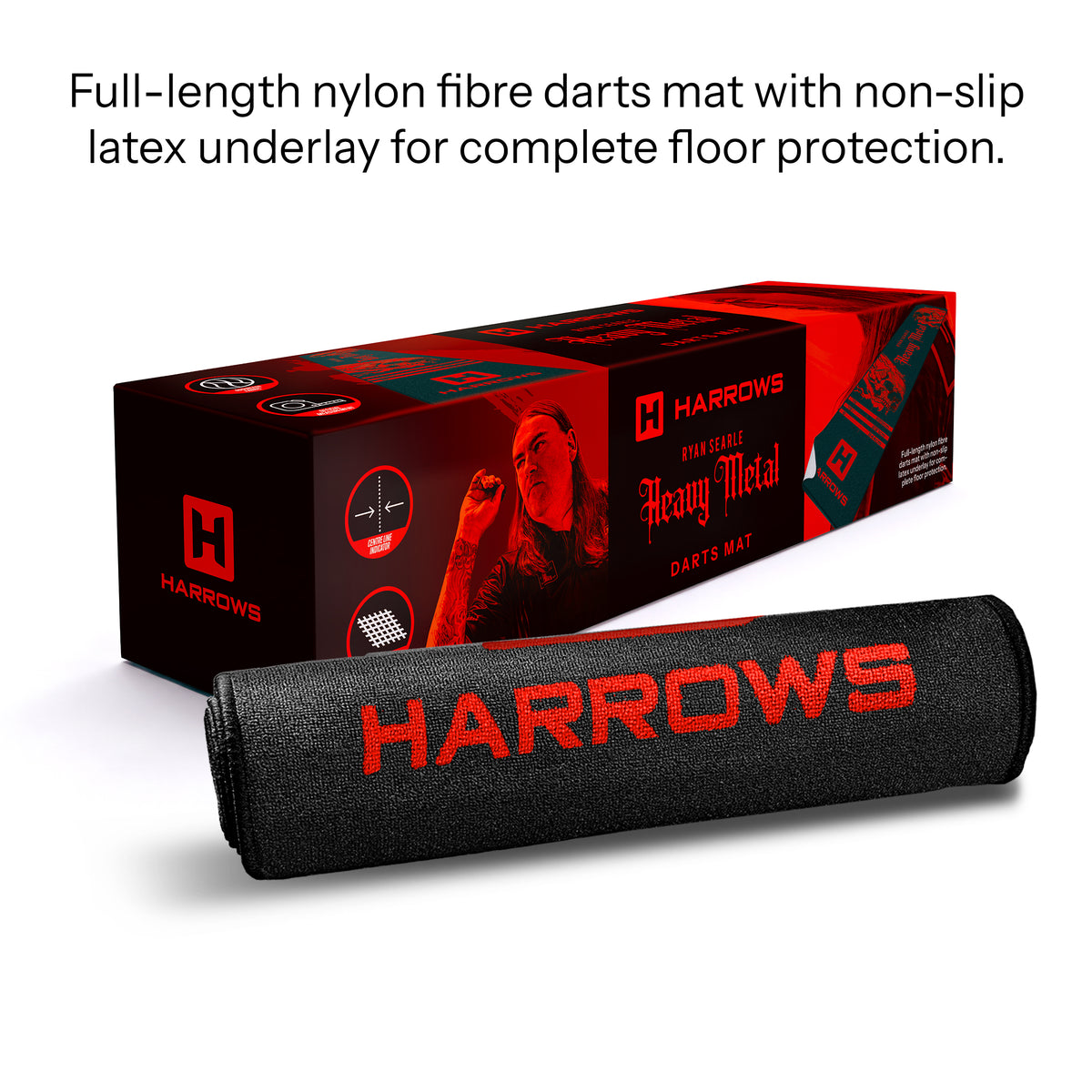 Harrows Dartmatte - Ryan Searle - Heavy Metal