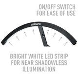 Unicorn Solar Beam Dartboard Lighting - Ultra Bright LED - 90° System