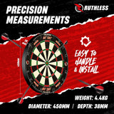 Ruthless Animal Home Darts Centre – Hotshot Dartboard im Schrank – Drache