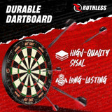 Ruthless Animal Home Darts Centre – Hotshot Dartboard im Schrank – Drache