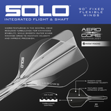 Harrows Geo Darts - Stahlspitze - 90% Tungsten - Geo 01