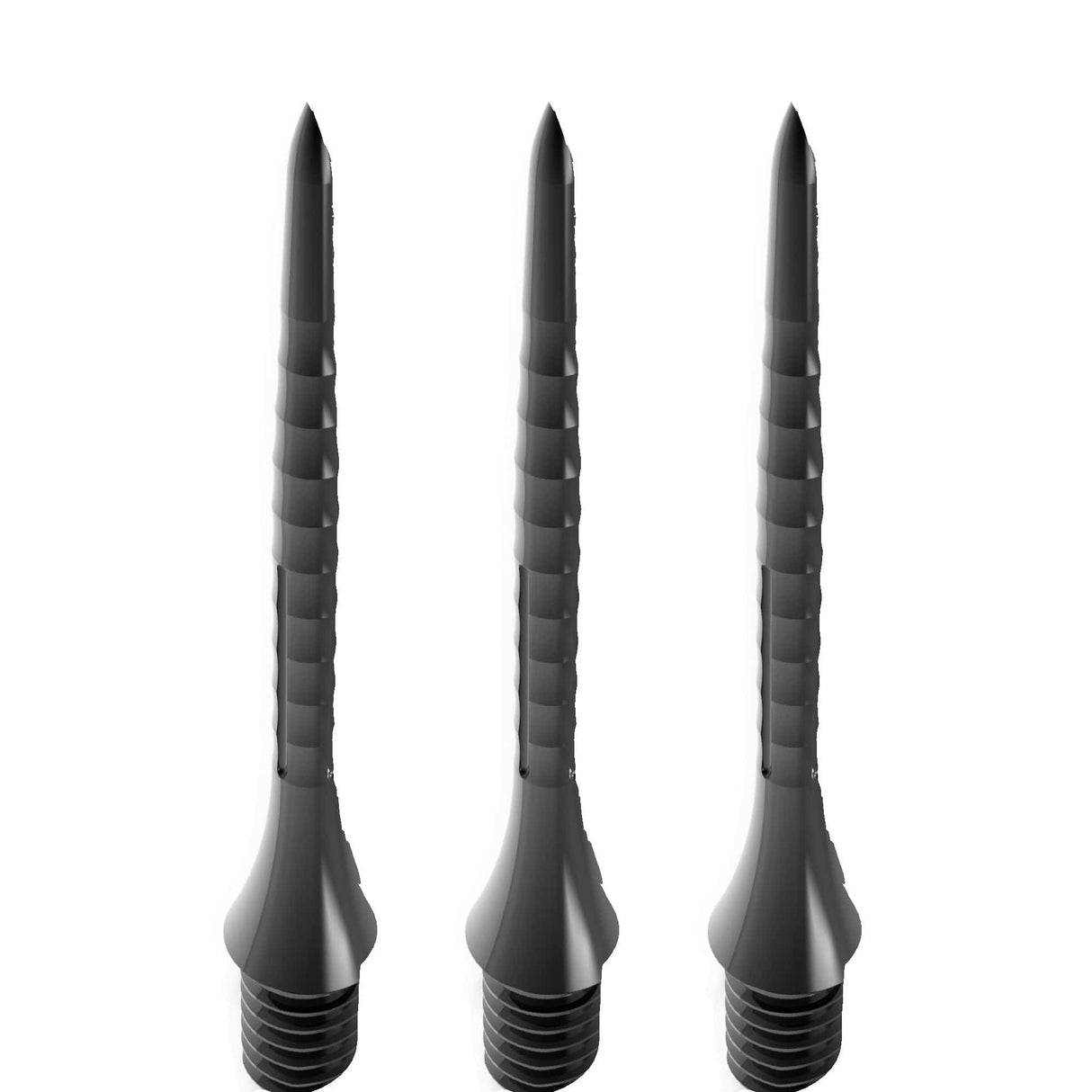 Caliburn Bamboo Conversion Points - Screw In - Soft Tip to Steel Tip - Black