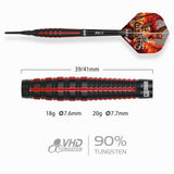 One80 Vaelkris Darts - Welche Spitze - 90% Tungsten - V05