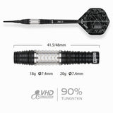 One80 Luxor II Darts - Welche Spitze - 90% Tungsten - Theta