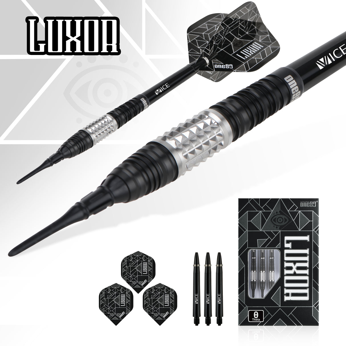 One80 Luxor II Darts - Welche Spitze - 90% Tungsten - Theta