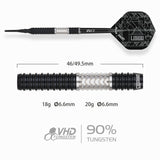 One80 Luxor II Darts - Welche Spitze - 90% Tungsten - Iota