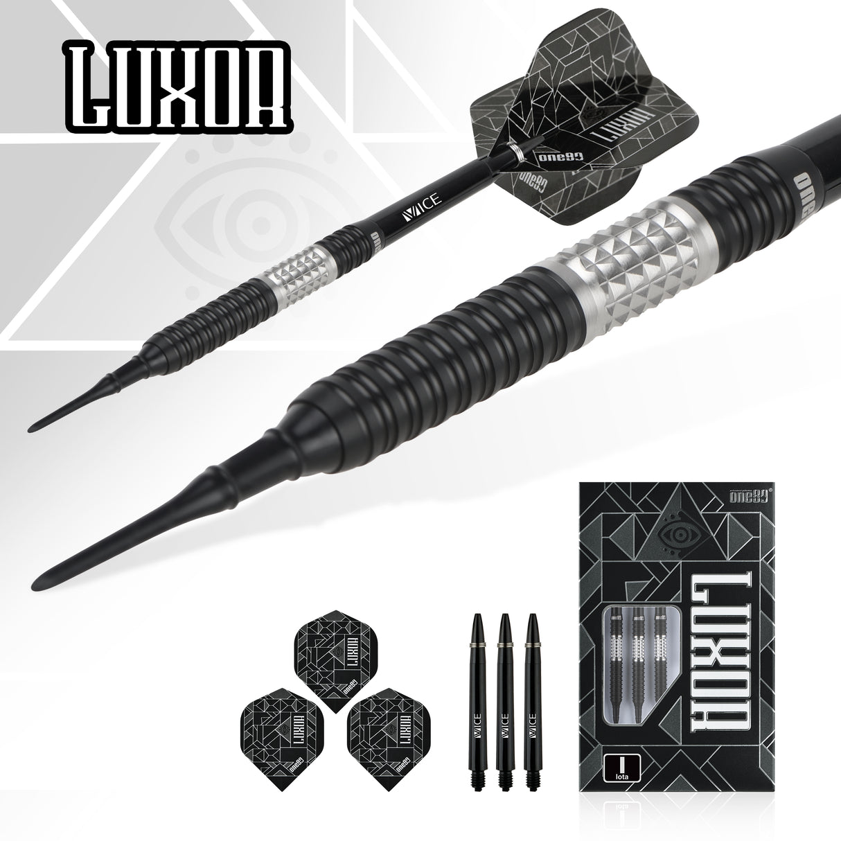 One80 Luxor II Darts - Welche Spitze - 90% Tungsten - Iota