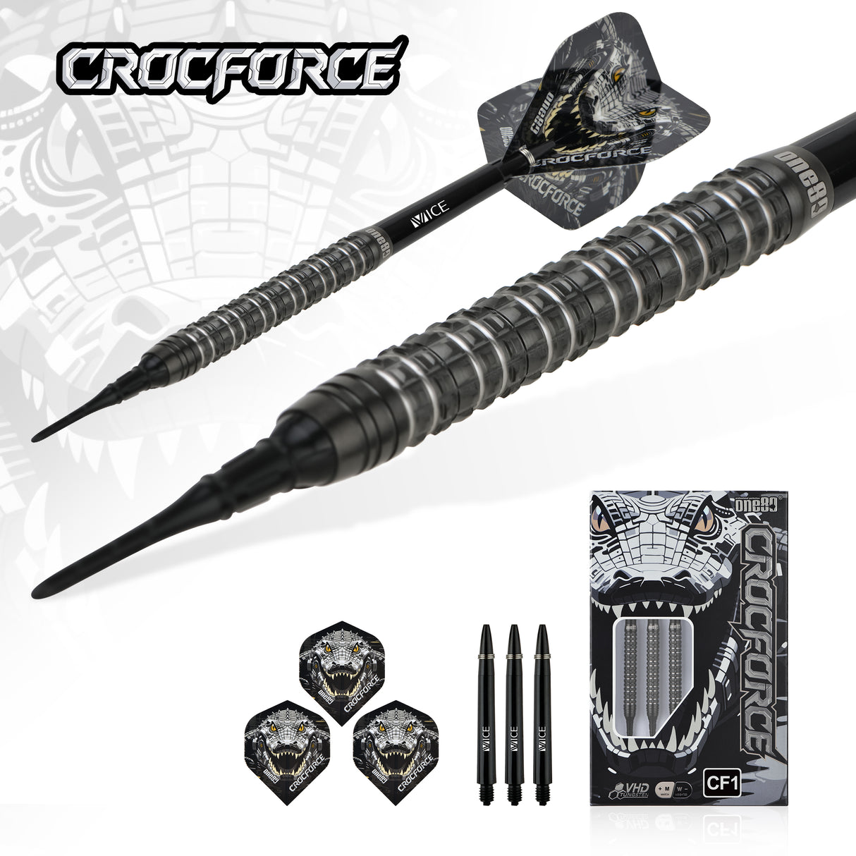 One80 Crocforce Darts - Welche Spitze - 90% Tungsten - CF1