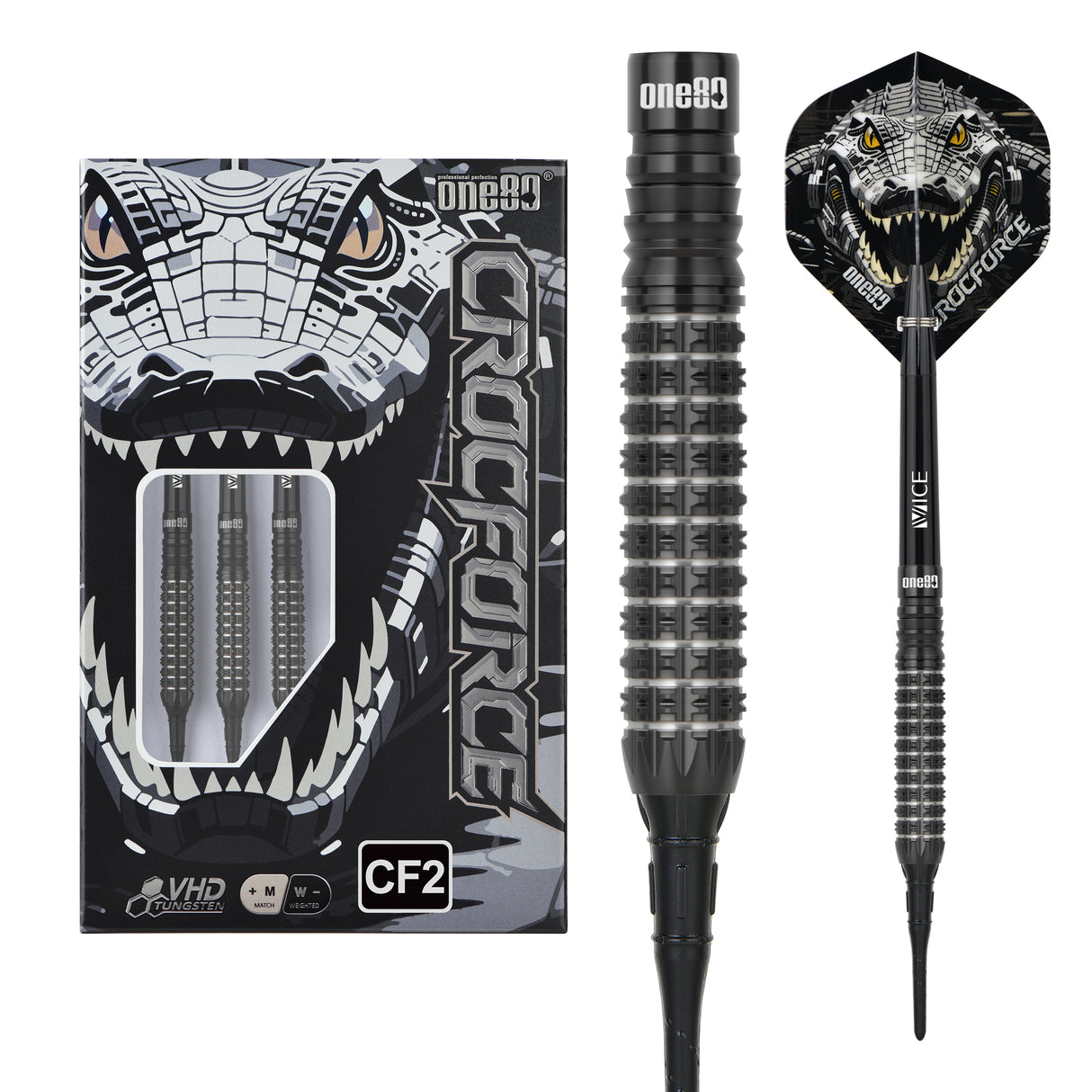 One80 Crocforce Darts - Welche Spitze - 90% Tungsten - CF2