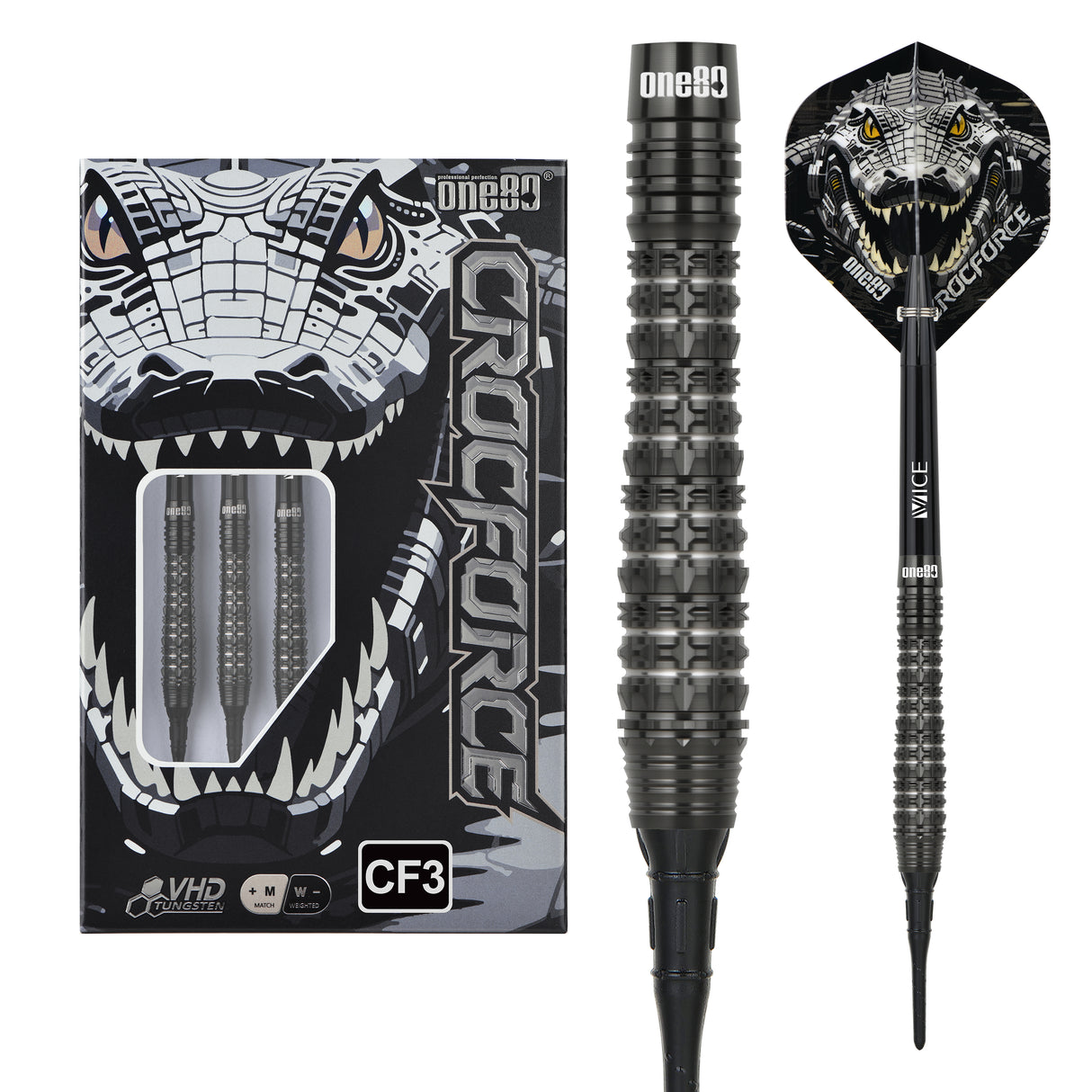 One80 Crocforce Darts - Welche Spitze - 90% Tungsten - CF3