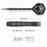 One80 Crocforce Darts - Welche Spitze - 90% Tungsten - CF3