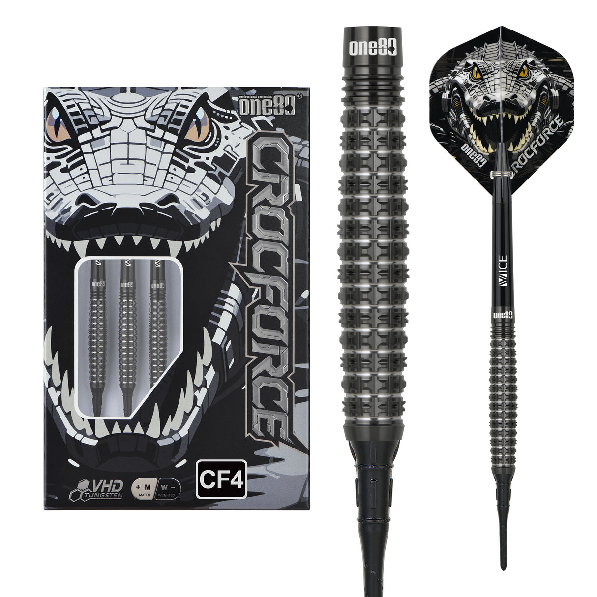One80 Crocforce Darts - Welche Spitze - 90% Tungsten - CF4