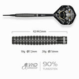 One80 Crocforce Darts - Welche Spitze - 90% Tungsten - CF4