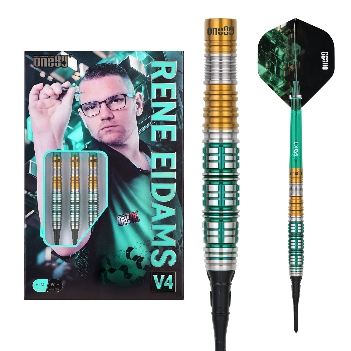 One80 Signature Darts - Welche Spitze - 90% Tungsten - Rene Eidams - V4