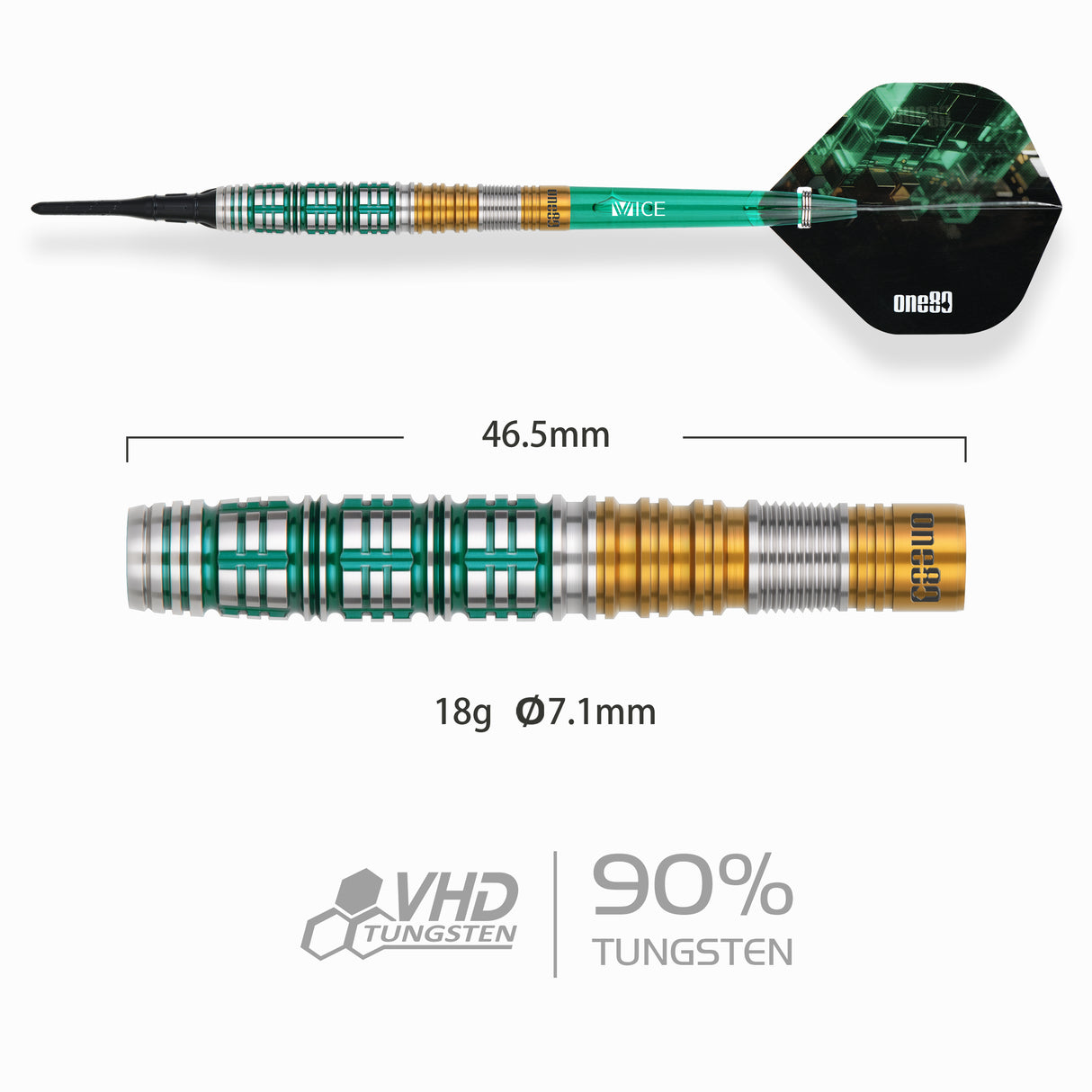 One80 Signature Darts - Welche Spitze - 90% Tungsten - Rene Eidams - V4