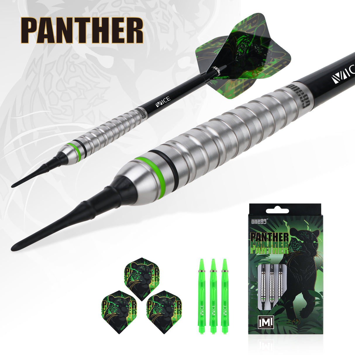 One80 Panther-M Darts - Welche Spitze - 90% Tungsten