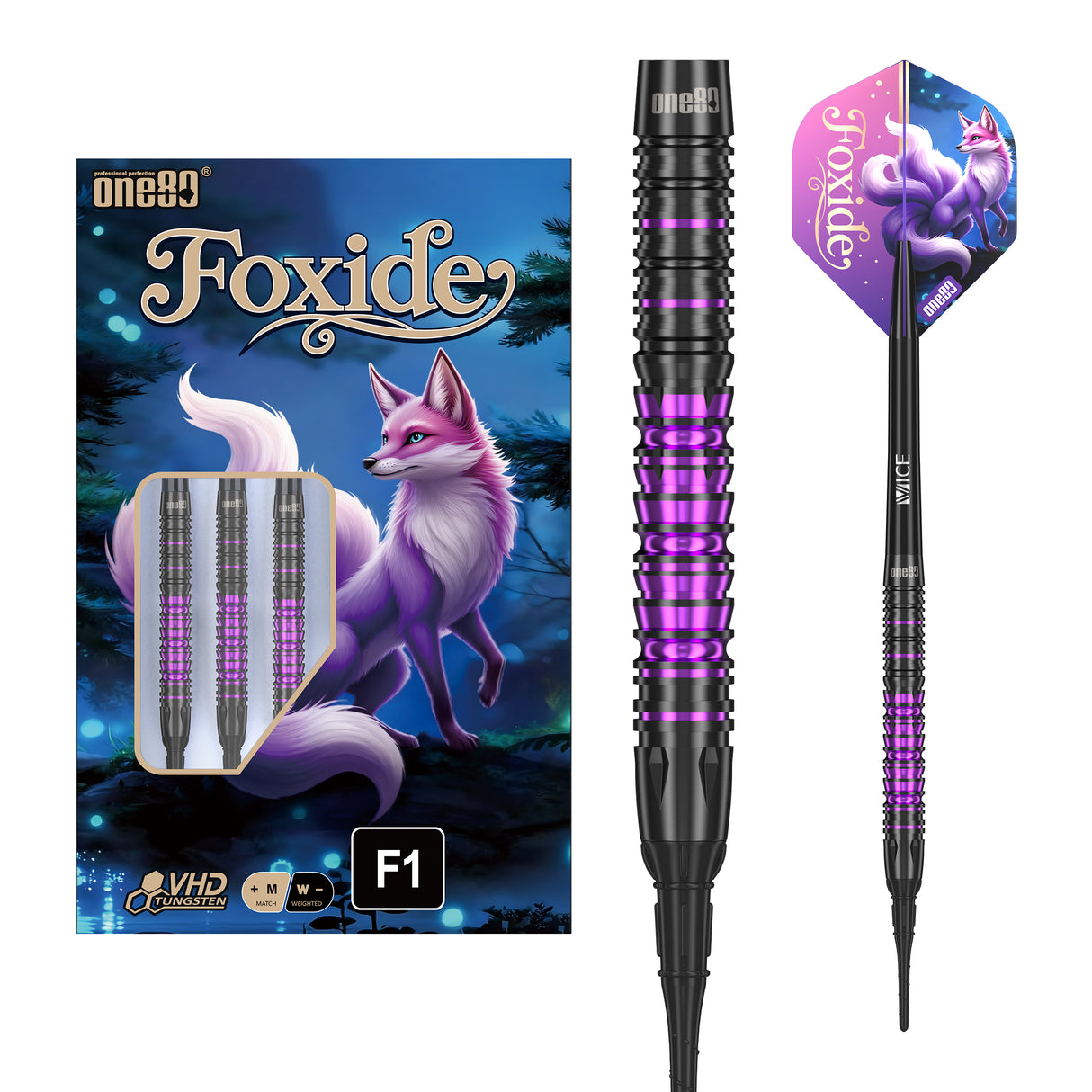 One80 Foxide Darts - Welche Spitze - 90% Tungsten - F1