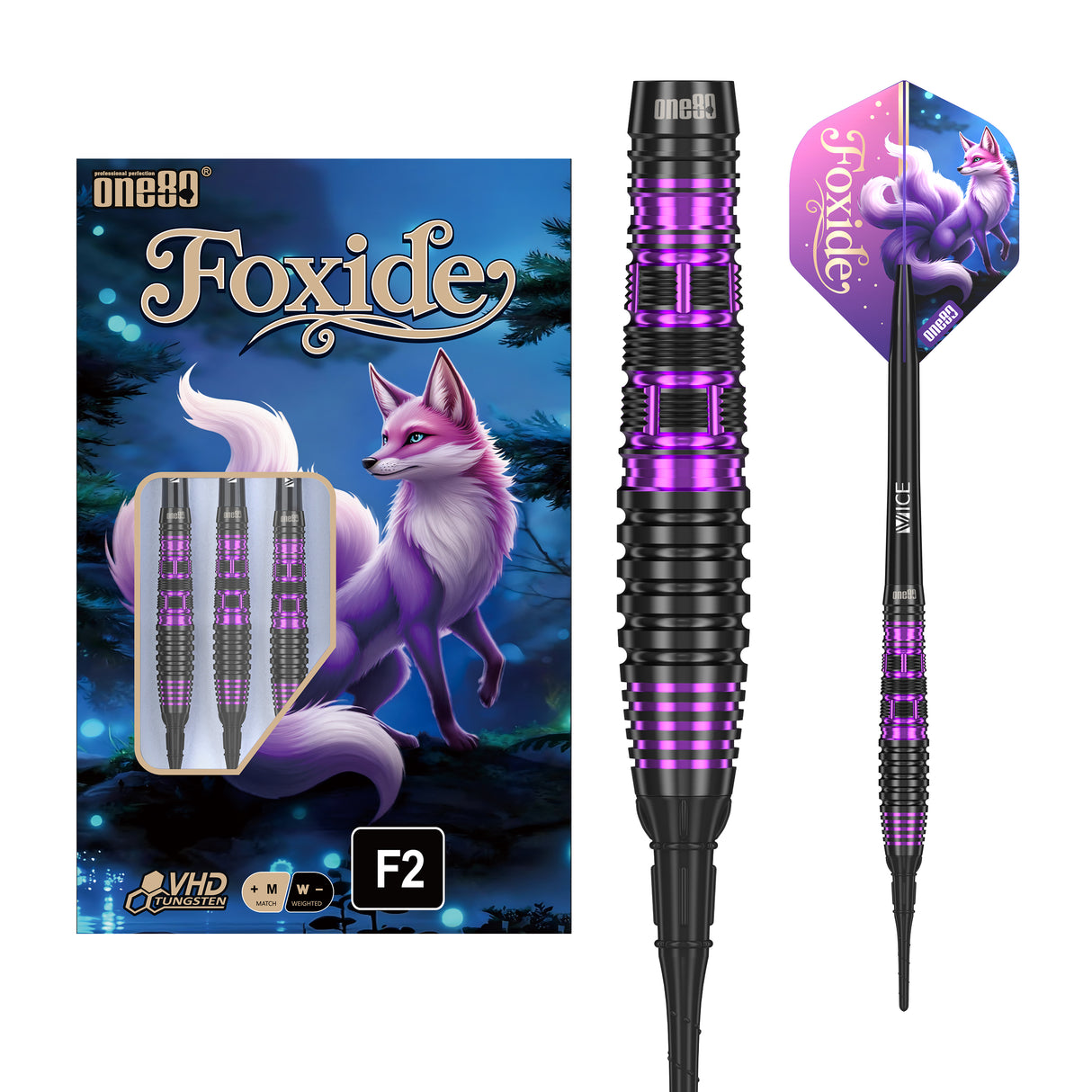 One80 Foxide Darts - Welche Spitze - 90% Tungsten - F2