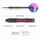 One80 Foxide Darts - Stahlspitze - 90% Tungsten - F3