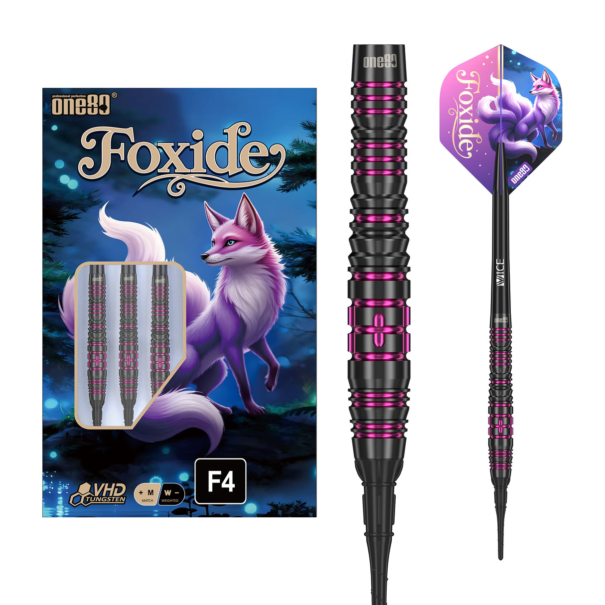 One80 Foxide Darts - Welche Spitze - 90% Tungsten - F4