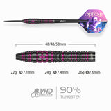 One80 Foxide Darts - Stahlspitze - 90% Tungsten - F4
