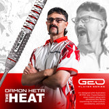 Harrows Damon Heta Darts - Stahlspitze - 90% Tungsten - Geo