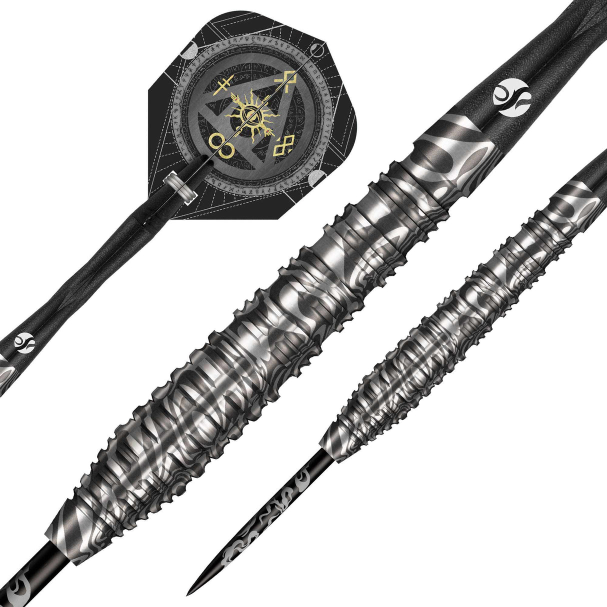 Shot Alchemy Darts - Stahlspitze - 90% Tungsten - Runstel