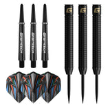 GOAT Athlete Darts - Stahlspitze - 90% Tungsten - Schwarz