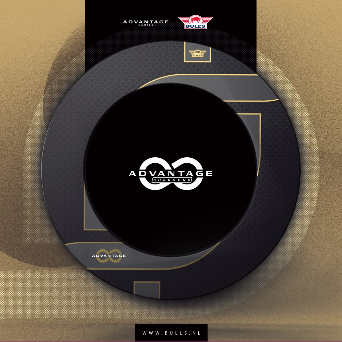 Bulls Dartboard Surround - Advantage 8 - Hochwertig