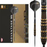 Bulls Advantage CP Darts - Stahlspitze - 95% Tungsten - Torpedo