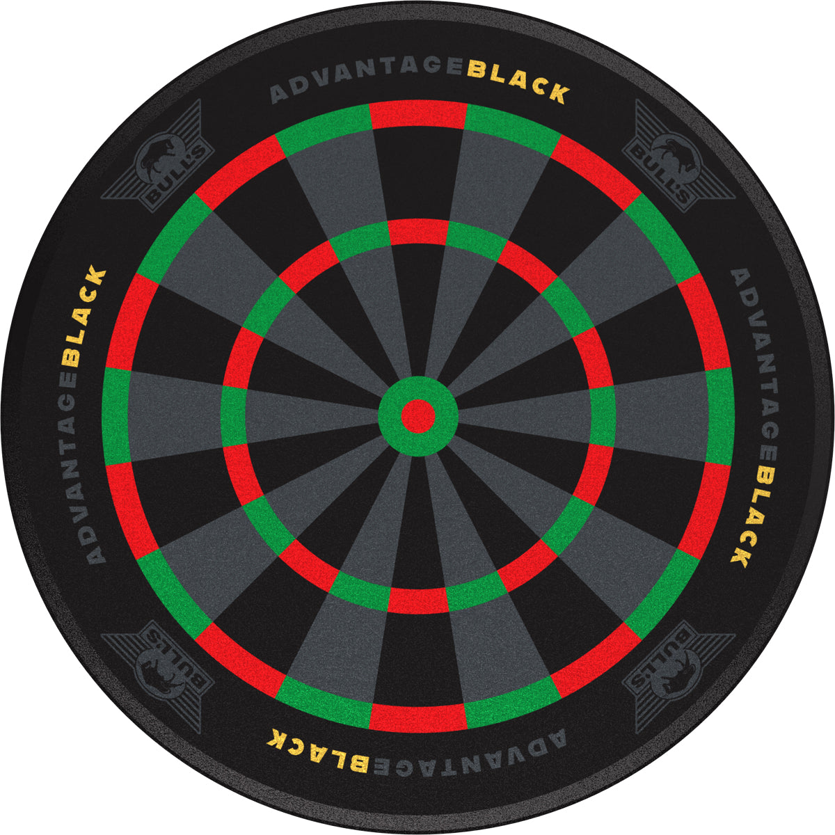 Bulls Advantage Schwarz - Mini Dartboard Display